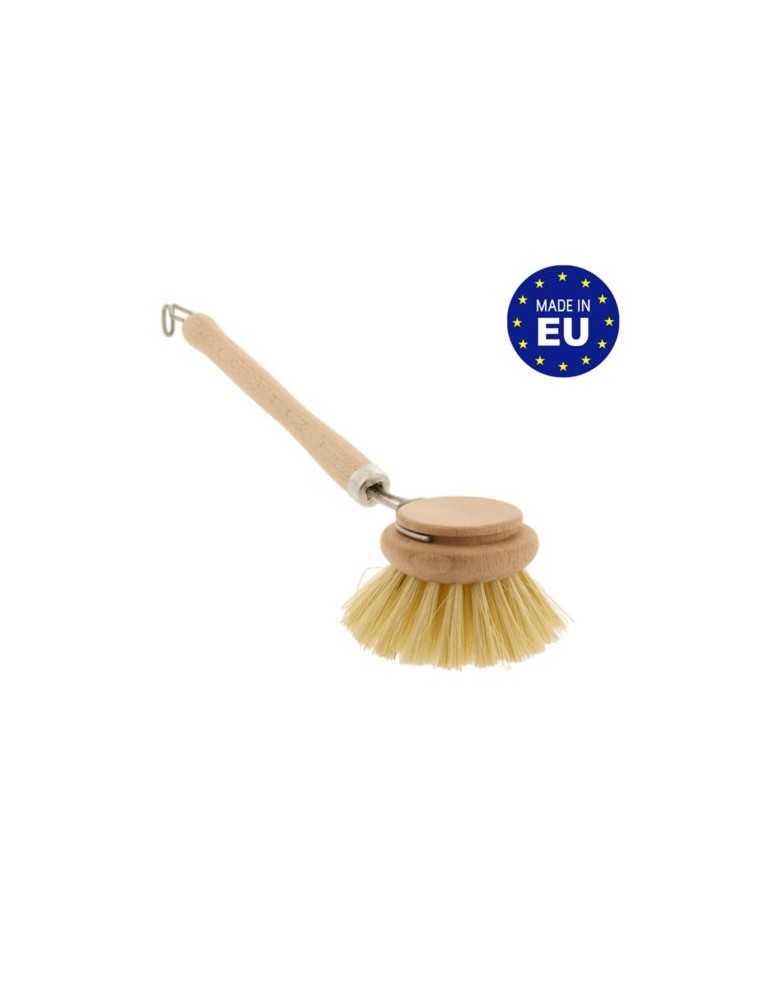 Brosse à vaisselle Matières : bois Couleurs : naturel