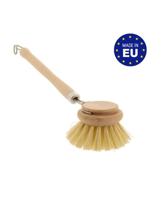 Brosse à vaisselle Matières : bois Couleurs : naturel