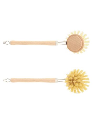 Brosse à vaisselle Matières : bois Couleurs : naturel 2