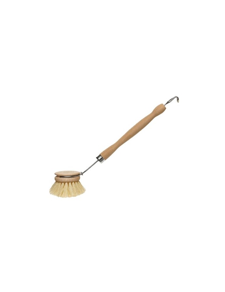 Brosse à vaisselle Matières : bois Couleurs : naturel cadeau entreprise pas cher