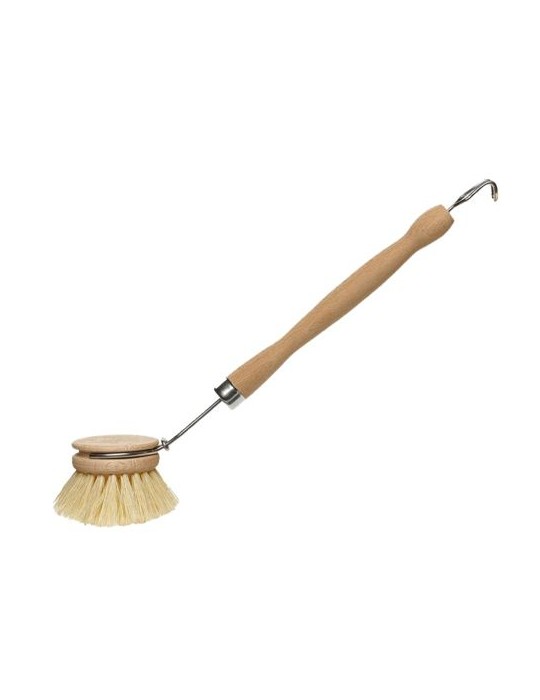 Brosse à vaisselle Matières : bois Couleurs : naturel cadeau entreprise pas cher