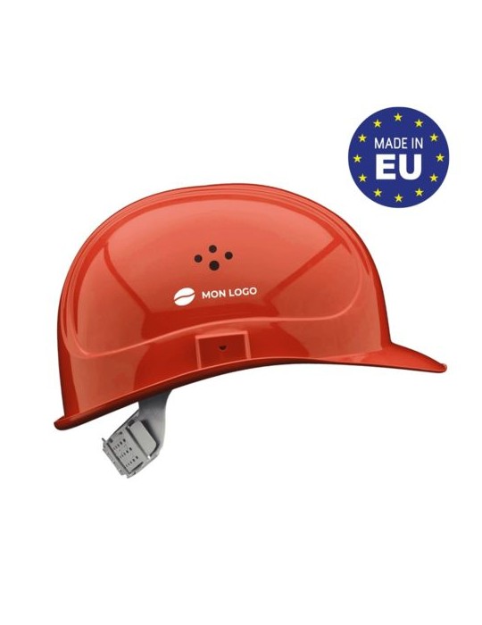 Casque de chantier Pro Matières : plastique Couleurs : orange
