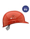 Casque de chantier Pro Matières : plastique Couleurs : orange