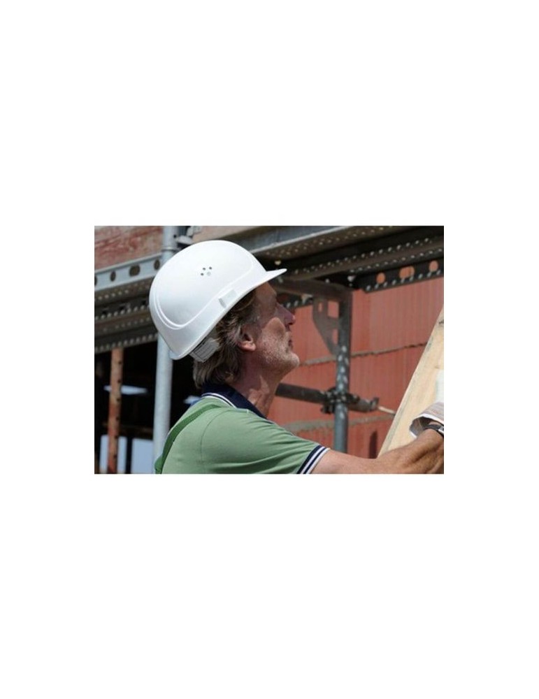 Casque de chantier Pro Matières : plastique Couleurs : orange goodies personnalisé en stock
