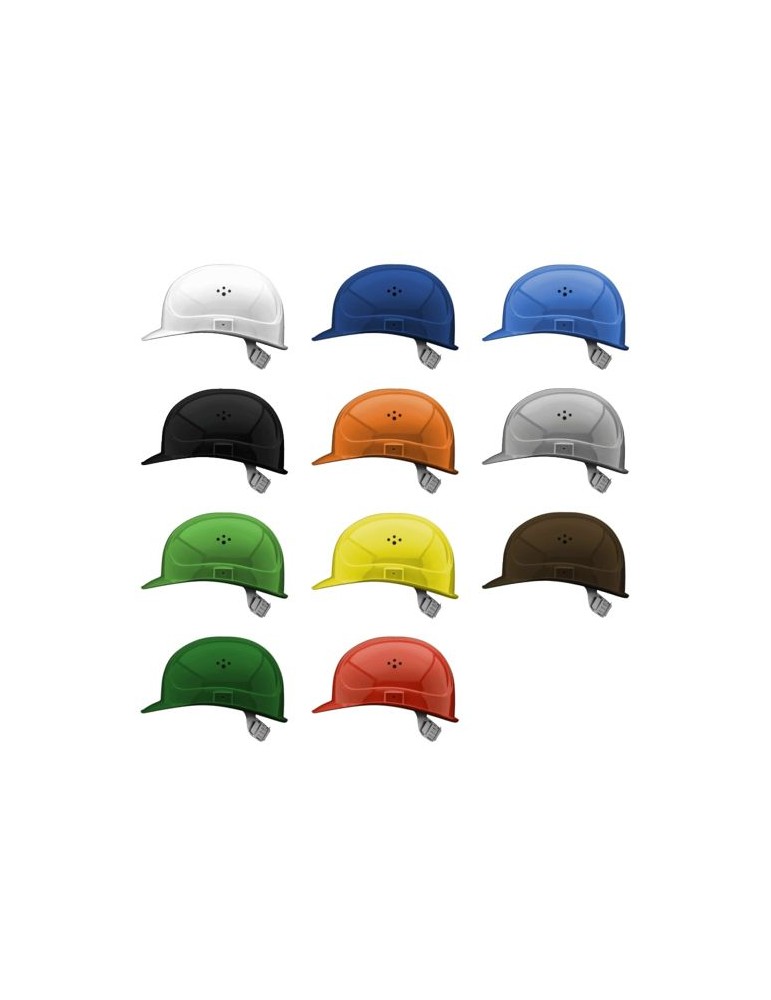 Casque de chantier Pro Matières : plastique Couleurs : orange accessoire événementiel unique