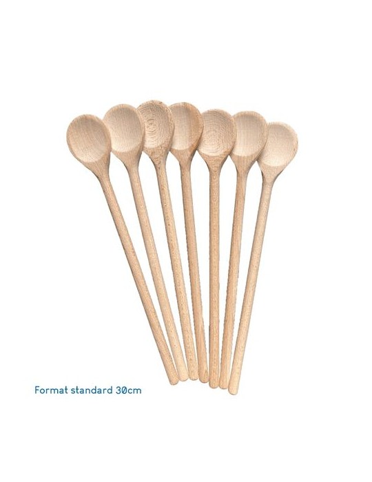 Cuillère en bois ronde