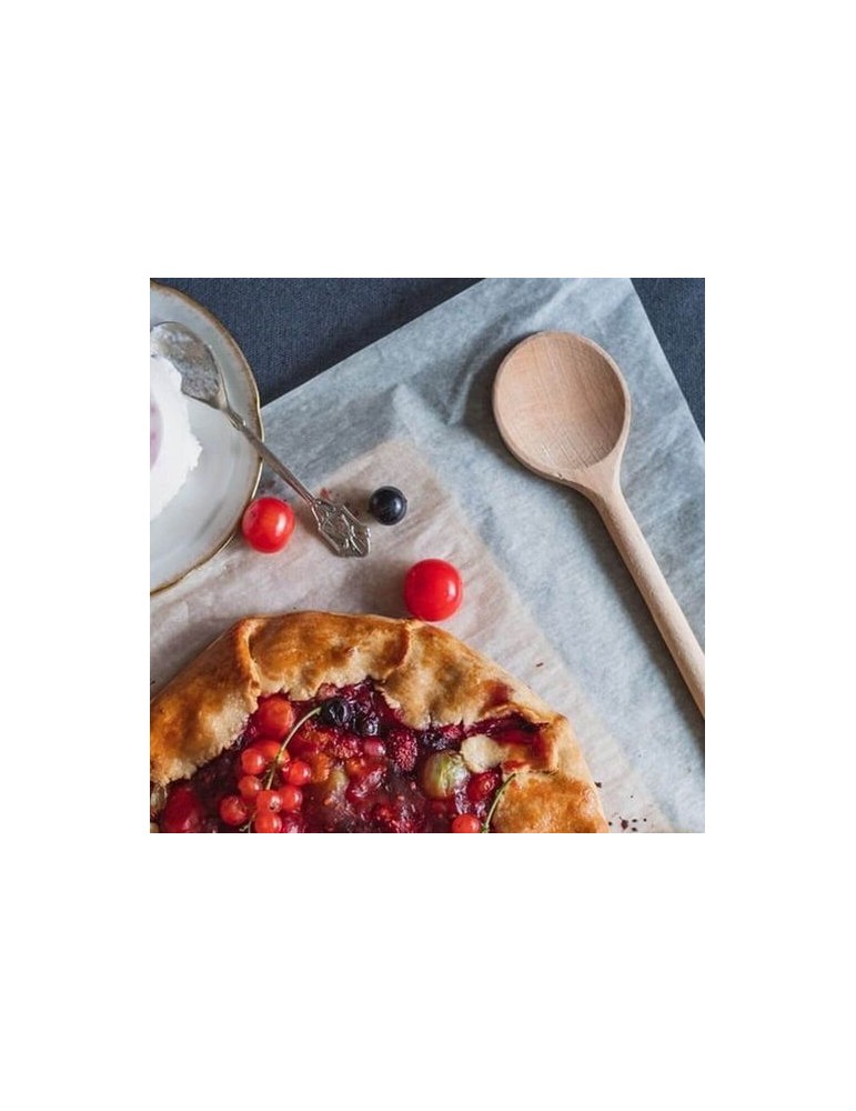 Cuillère en bois ronde