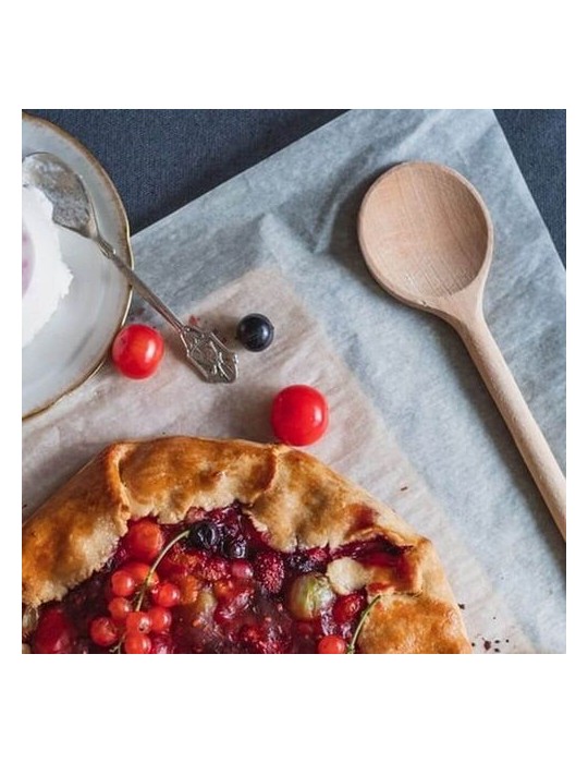 Cuillère en bois ronde