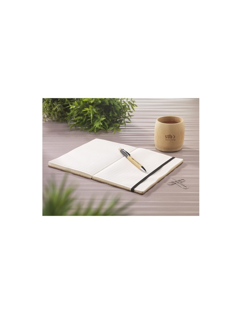 Bamboo Journal Naked Spine Notebook A5 carnet de notes