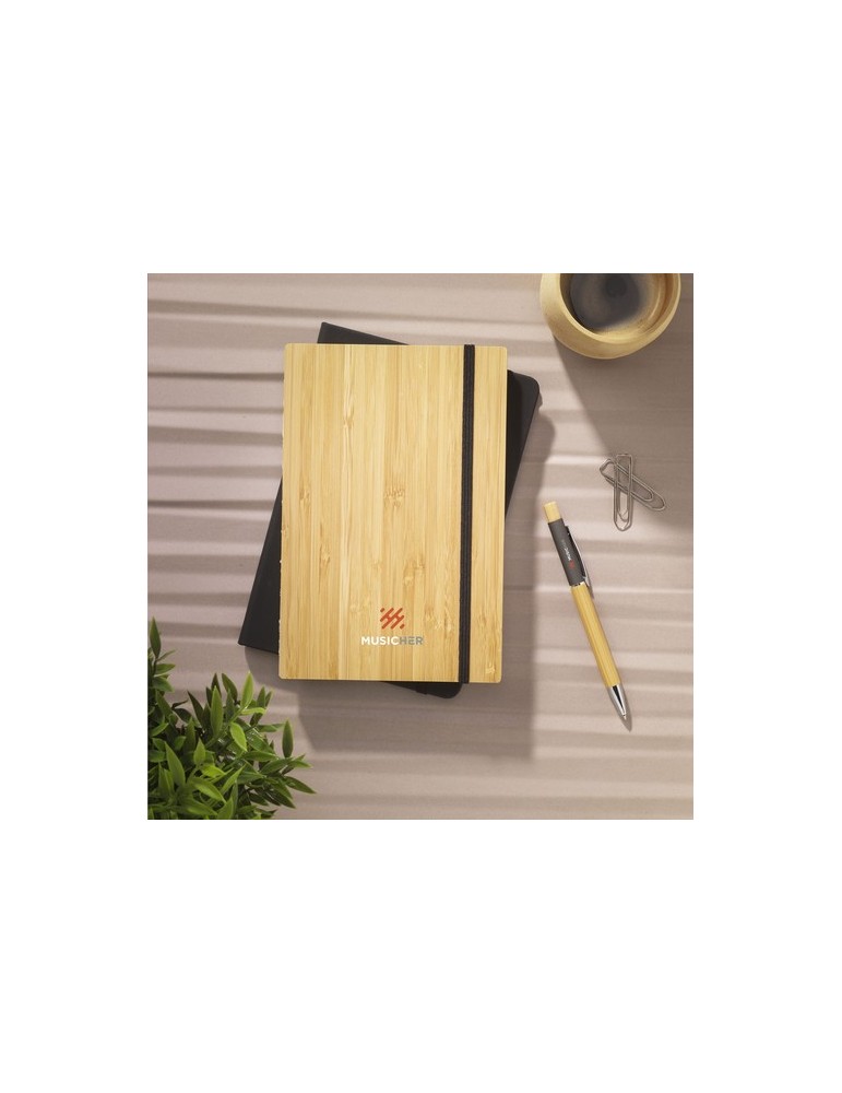 Bamboo Journal Naked Spine Notebook A5 carnet de notes