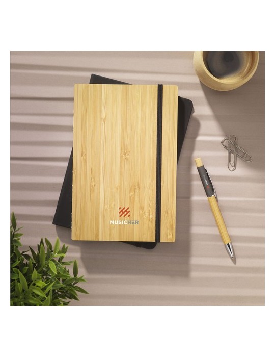 Bamboo Journal Naked Spine Notebook A5 carnet de notes