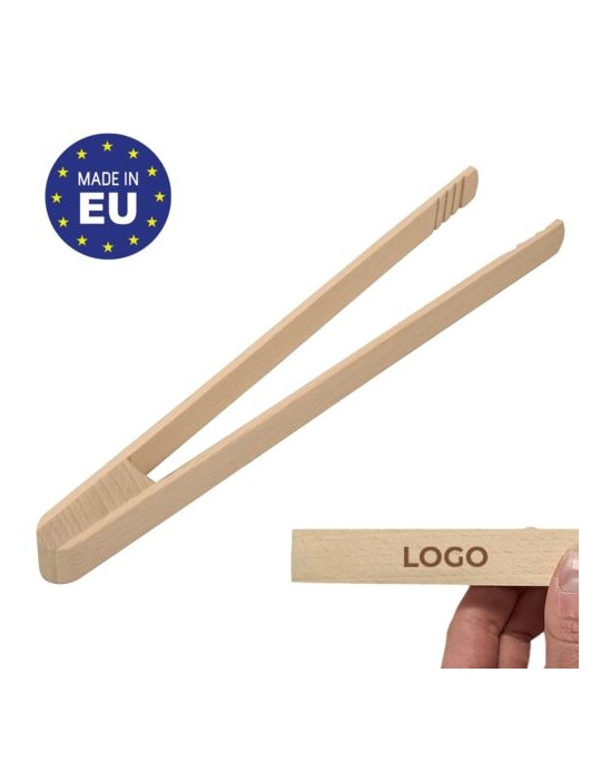 Pince alimentaire en bois Matières : bois Couleurs : naturel
