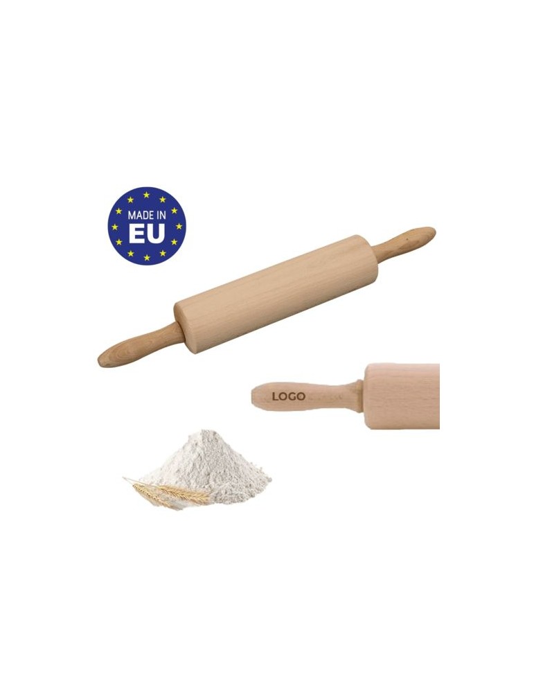 Rouleau à pâtisserie en bois Matières : bois Couleurs : naturel