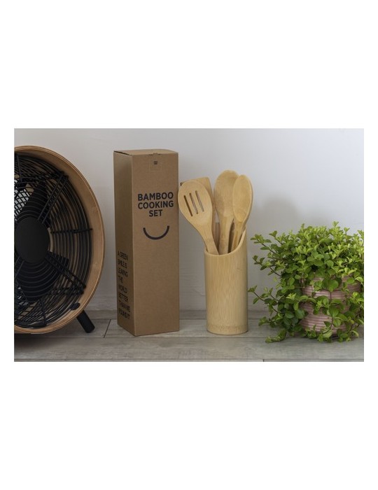 Bamboo Cooking Set ens. de cuisine