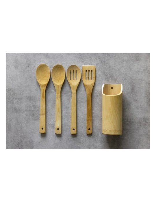 Bamboo Cooking Set ens. de cuisine