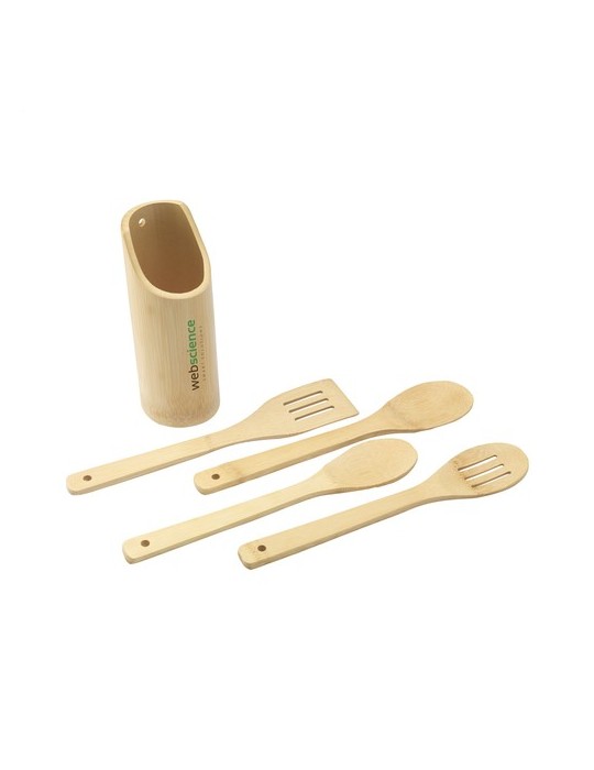 Bamboo Cooking Set ens. de cuisine