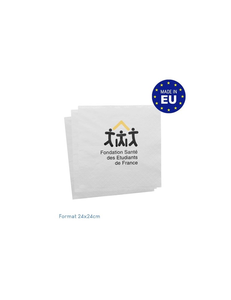 Serviette 24x24cm standard