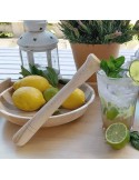 Pilon à cocktail en bois Matières : bois Couleurs : naturel cadeau entreprise pas cher