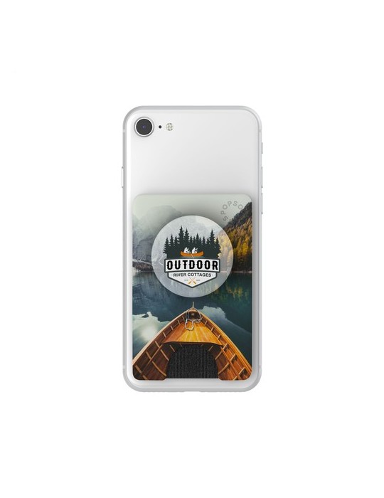 PopSockets® PopWallet+ porte-carte avec PopGrip