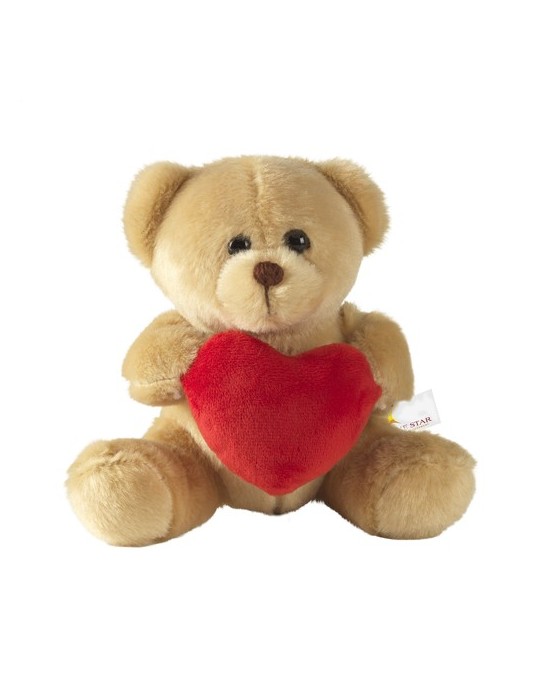 With Love ours en peluche