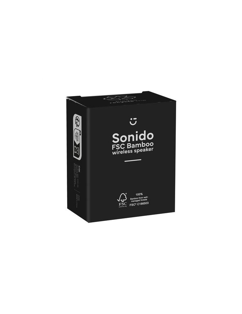 Sonido 5W Bamboo Wireless Speaker