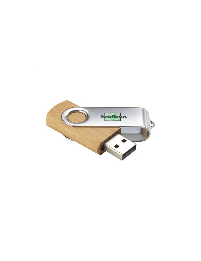 Twist Bamboo en stock clé USB 4 GB