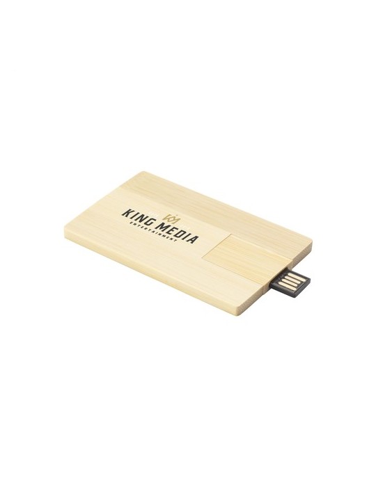CreditCard Bamboo clé USB 32 GB