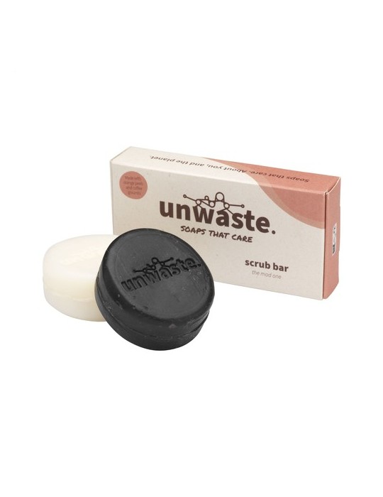 Unwaste Duopack Soap & Scrub bar