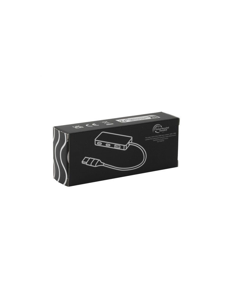 Tecco GRS Recycled Alu USB Hub