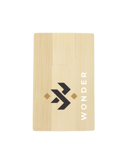 CreditCard Bamboo clé USB 16 GB