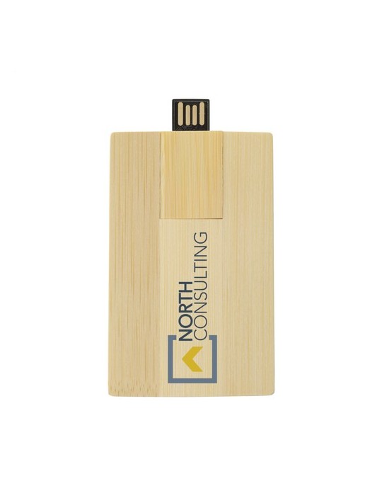 CreditCard Bamboo clé USB 16 GB