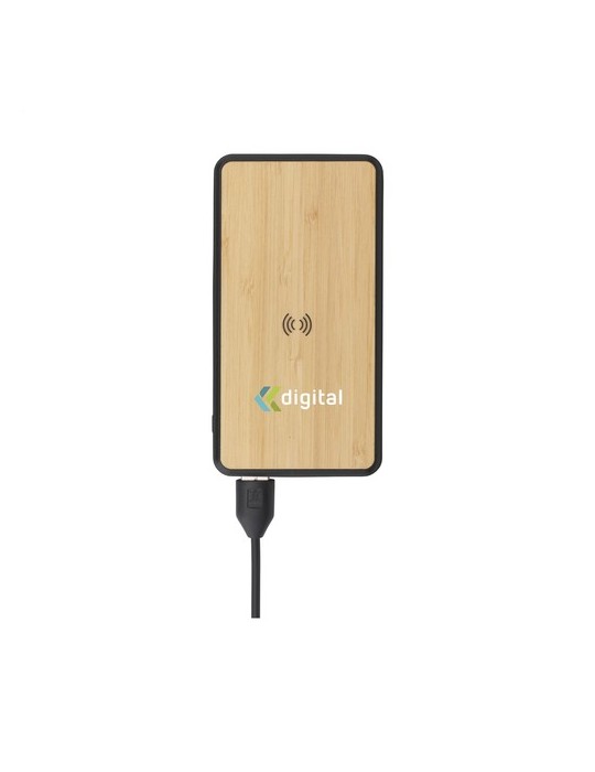 Boru Bamboo RCS Recycled ABS Powerbank Wireless Charger