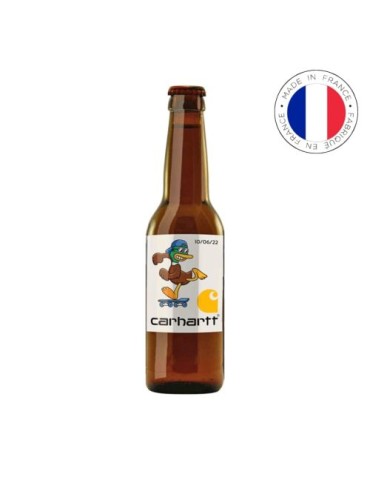 Bière blonde classique Matières : verre Couleurs : marron