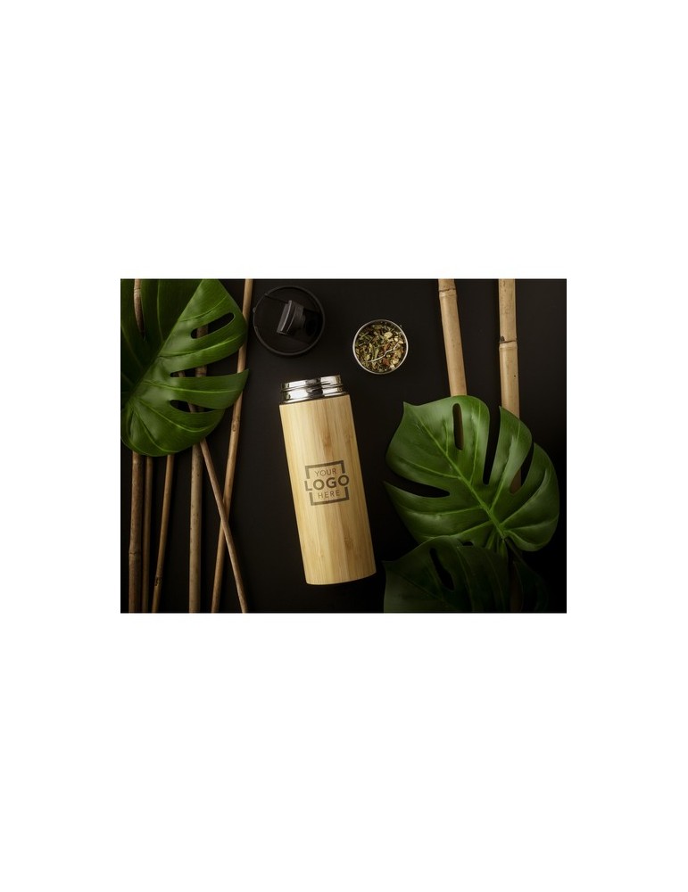 Sakura 360 ml thermos en bambou