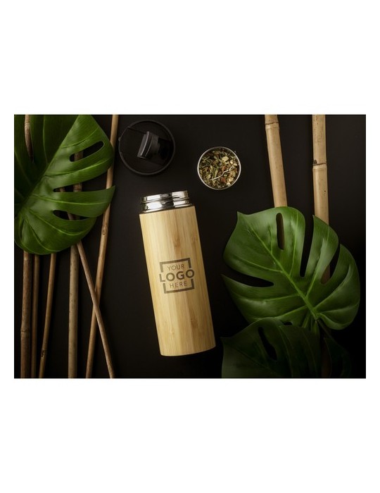 Sakura 360 ml thermos en bambou