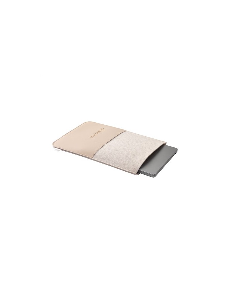 Recyc Felt&Apple Imitation Leather LaptopSleeve 14p