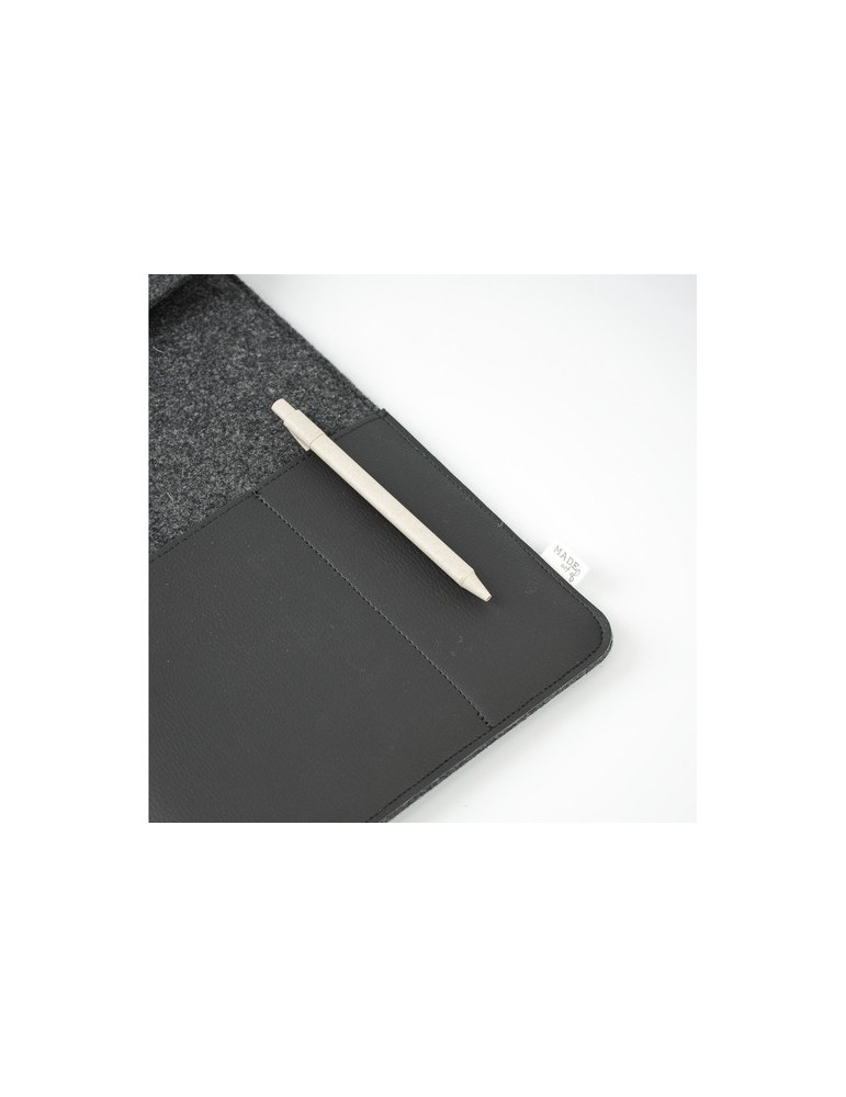 Recyc Felt&Apple Imitation Leather LaptopSleeve Plus16p