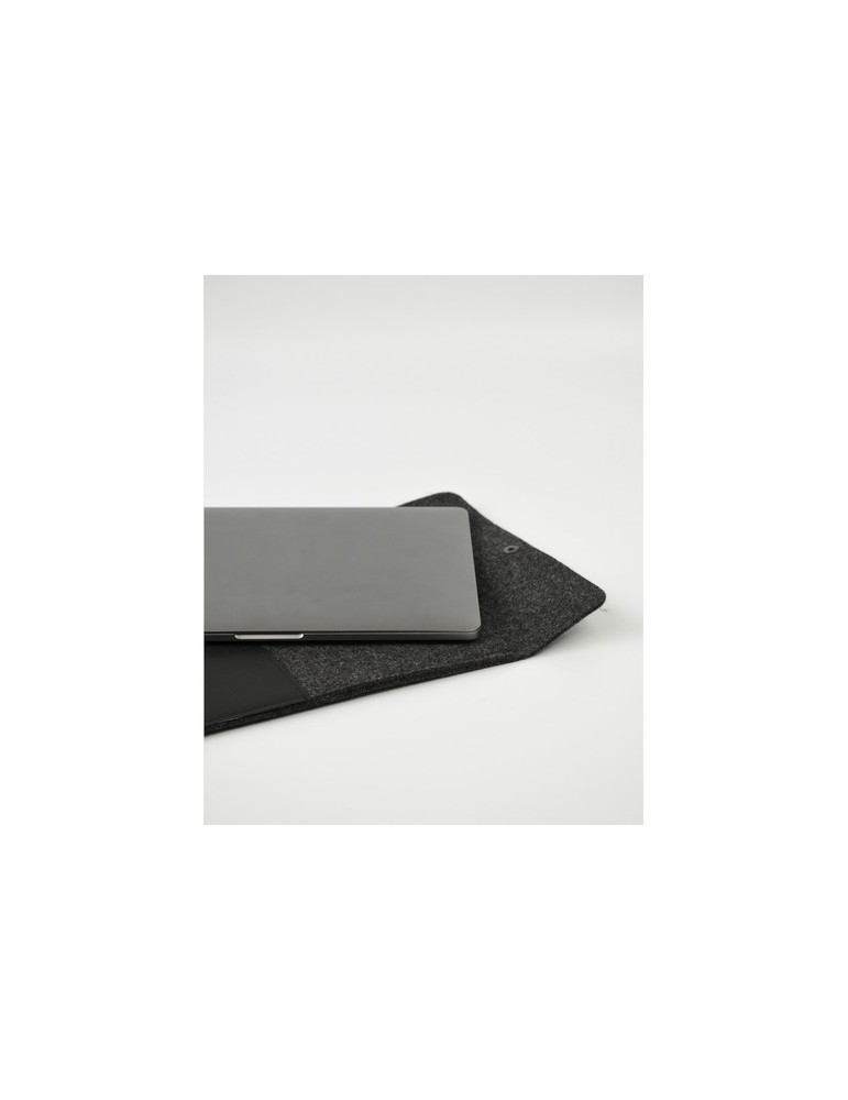 Recyc Felt&Apple Imitation Leather LaptopSleeve Plus16p