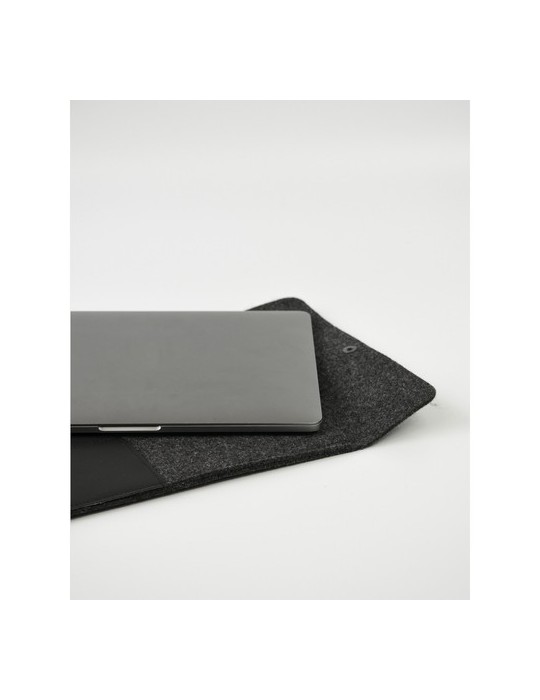 Recyc Felt&Apple Imitation Leather LaptopSleeve Plus16p