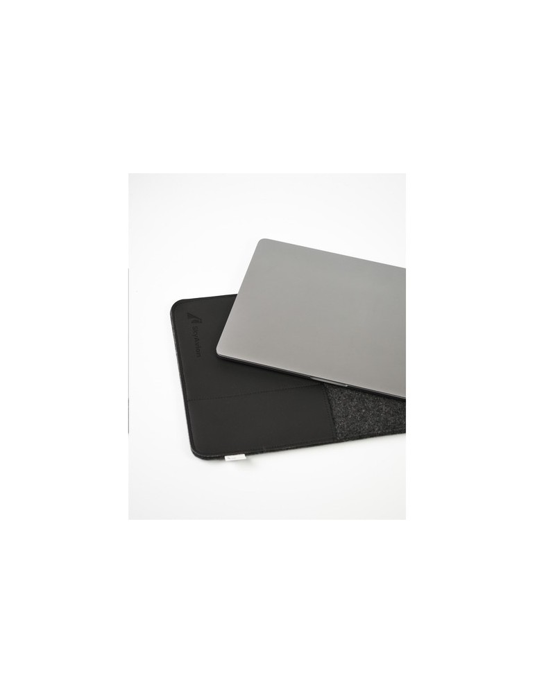 Recyc Felt&Apple Imitation Leather LaptopSleeve Plus16p