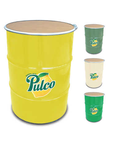 Des barils colorés personnalisés