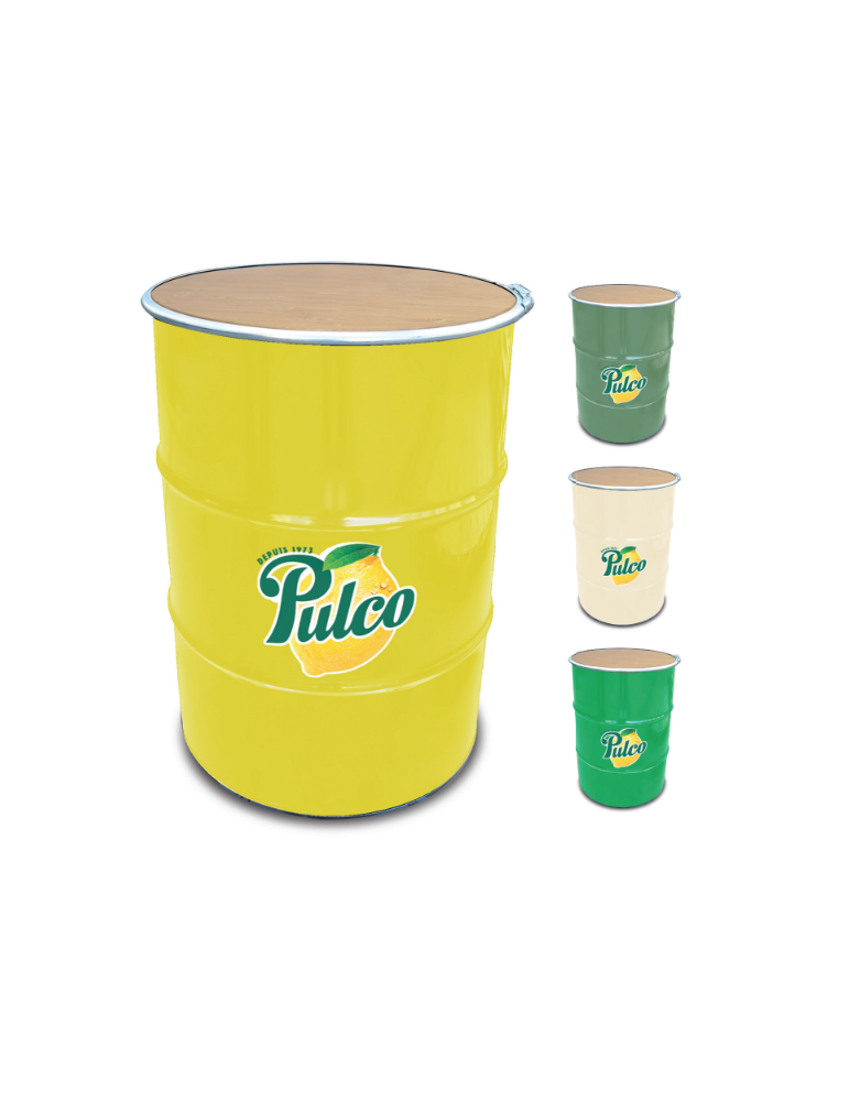 Des barils colorés personnalisés