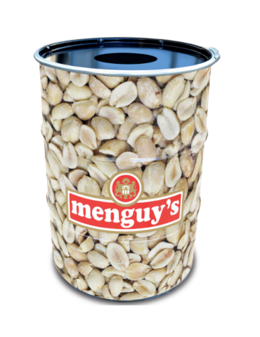 Un baril imprimé avec un trou au sommet