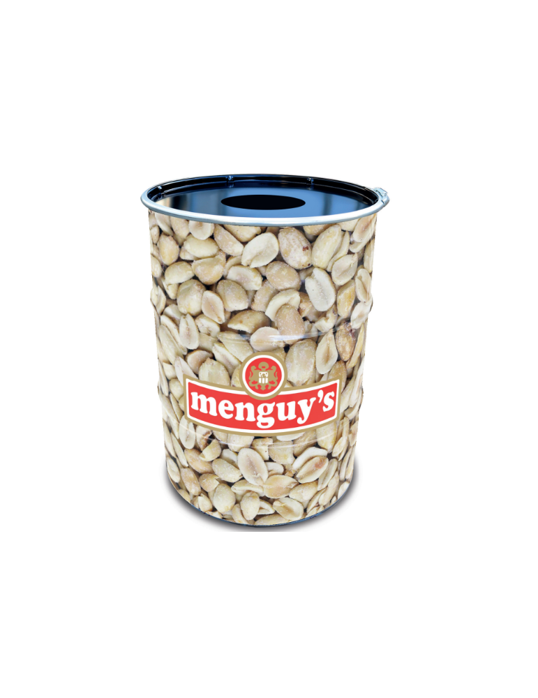 Un baril imprimé avec un trou au sommet