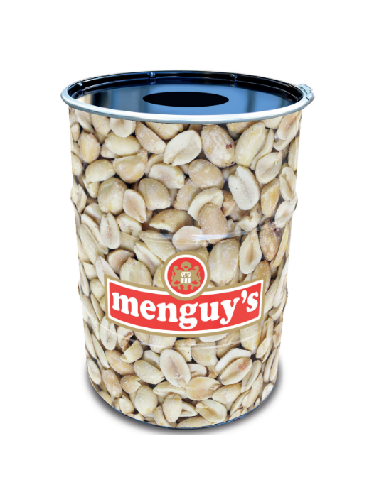 Un baril imprimé avec un trou au sommet