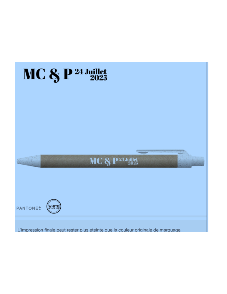 Stylo personnalisable pas cher