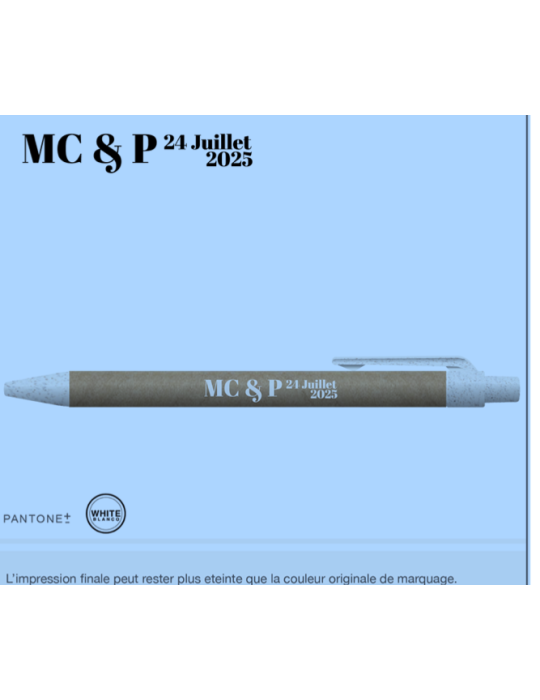 Stylo personnalisable pas cher