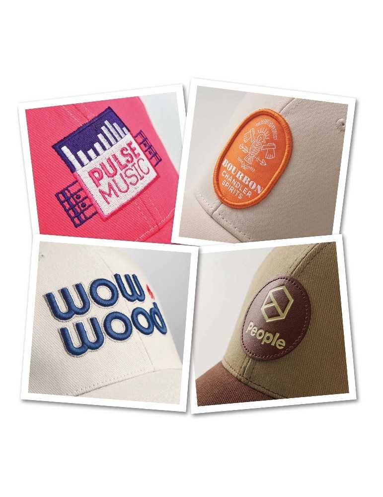 Casquette en coton 100% personnalisé publicitaire