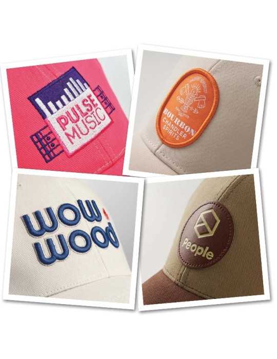 Casquette en coton 100% personnalisé publicitaire