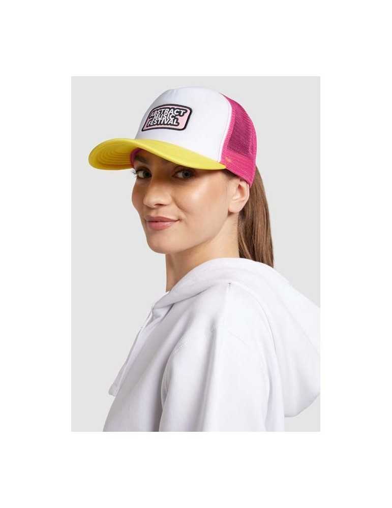 Casquette trucker en mousse à profil haut 100% personnalisé publicitaire